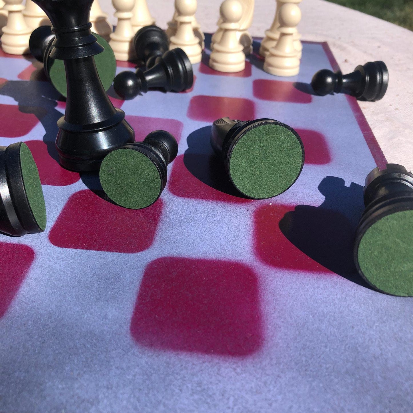 Large Chess Set - Purple Violet