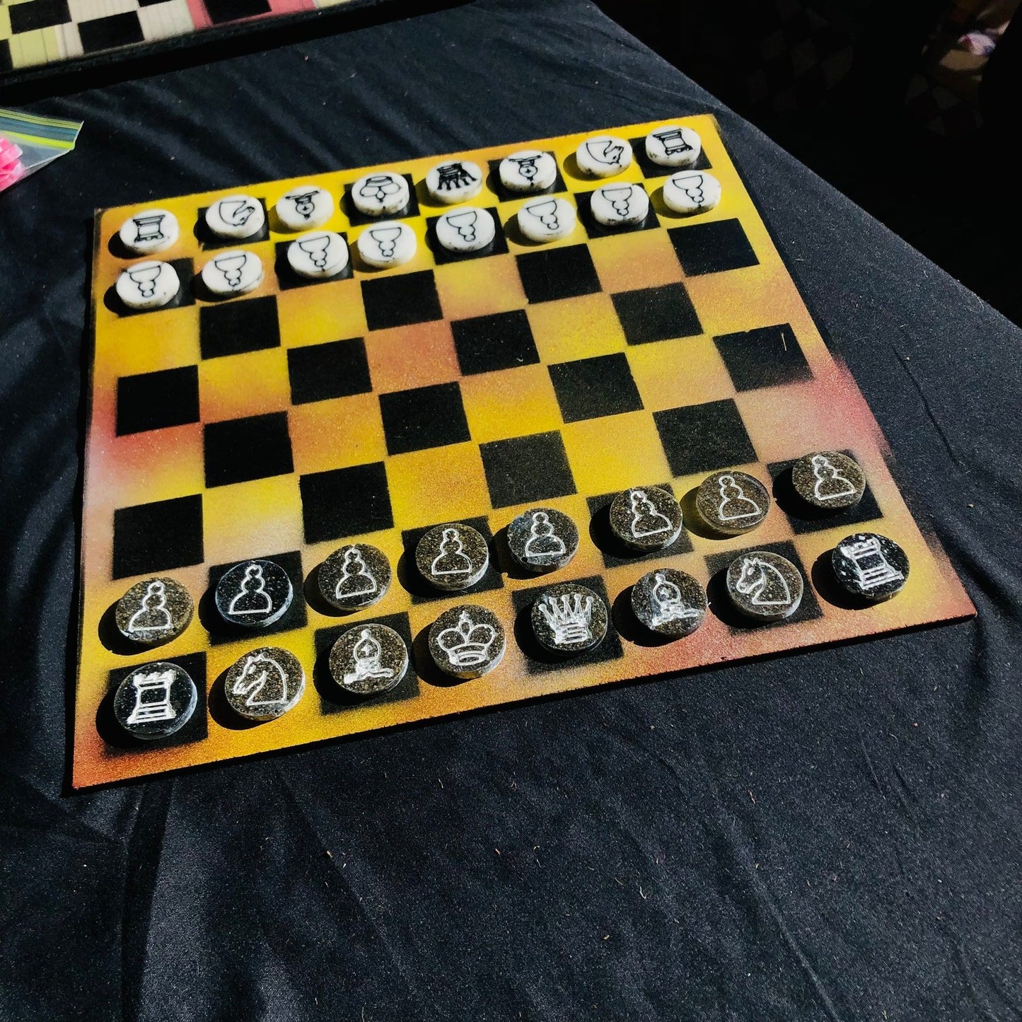 Chess Set - Spoiled Yellow