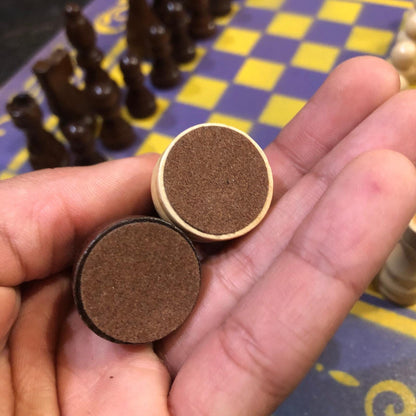 Chess Set - Purple & Yellow