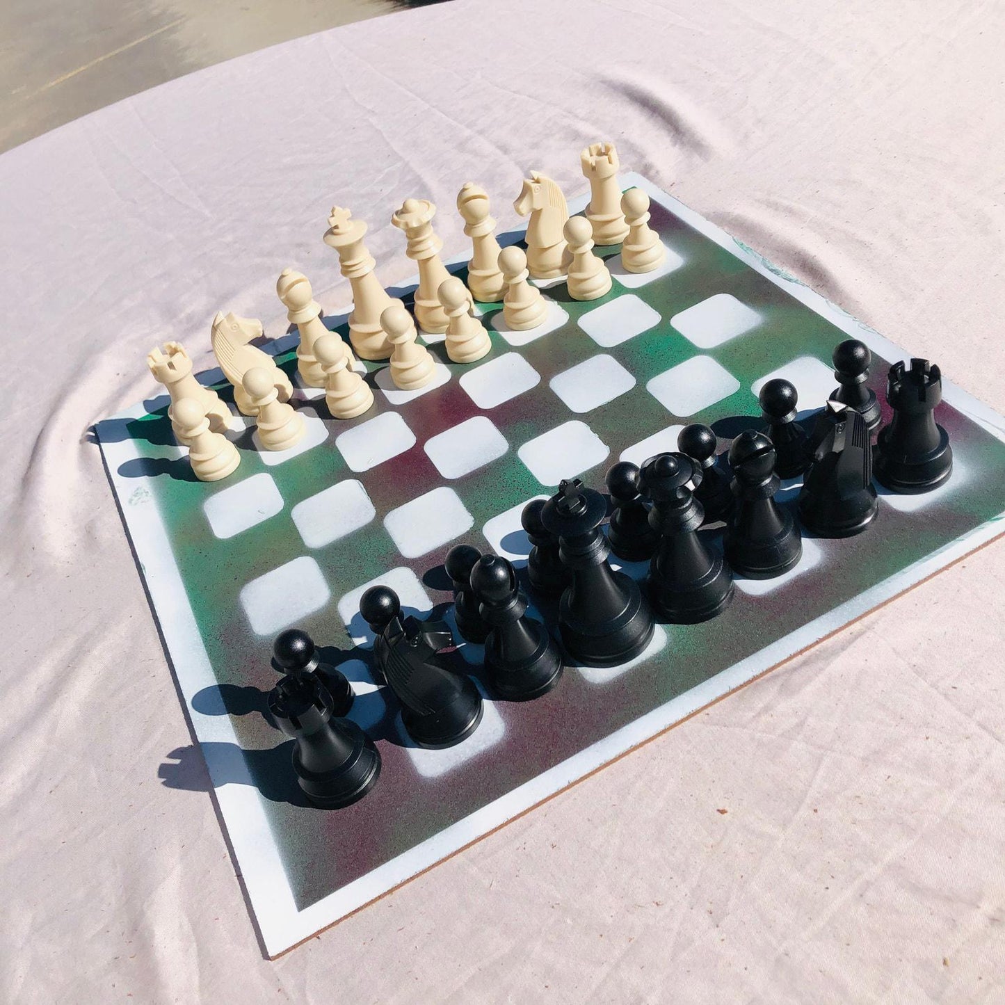 Large Chess Set - Gummy Green