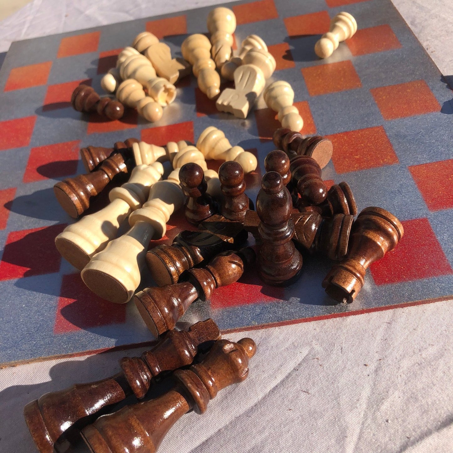 Chess Set - Robo Orange