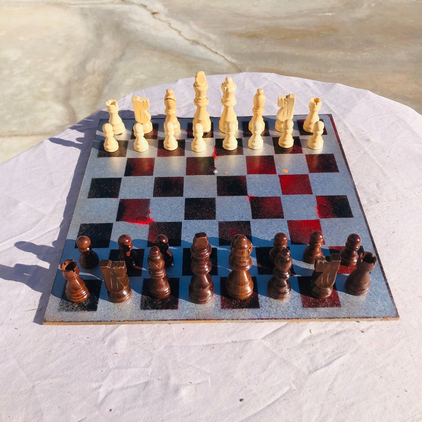 Chess Set - Robo Red