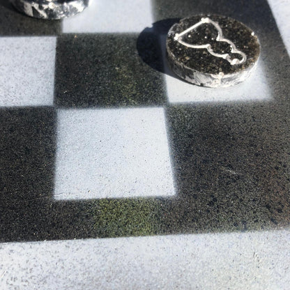 Chess Set - Toxic Green