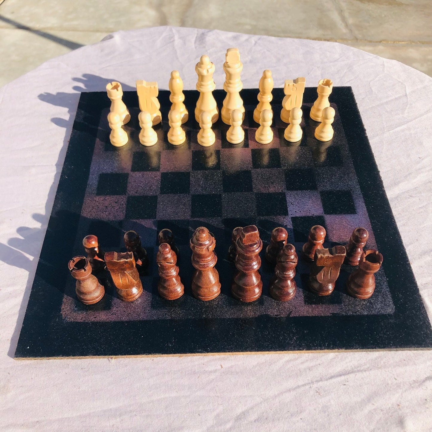 Chess Set - Dark Fools Gold