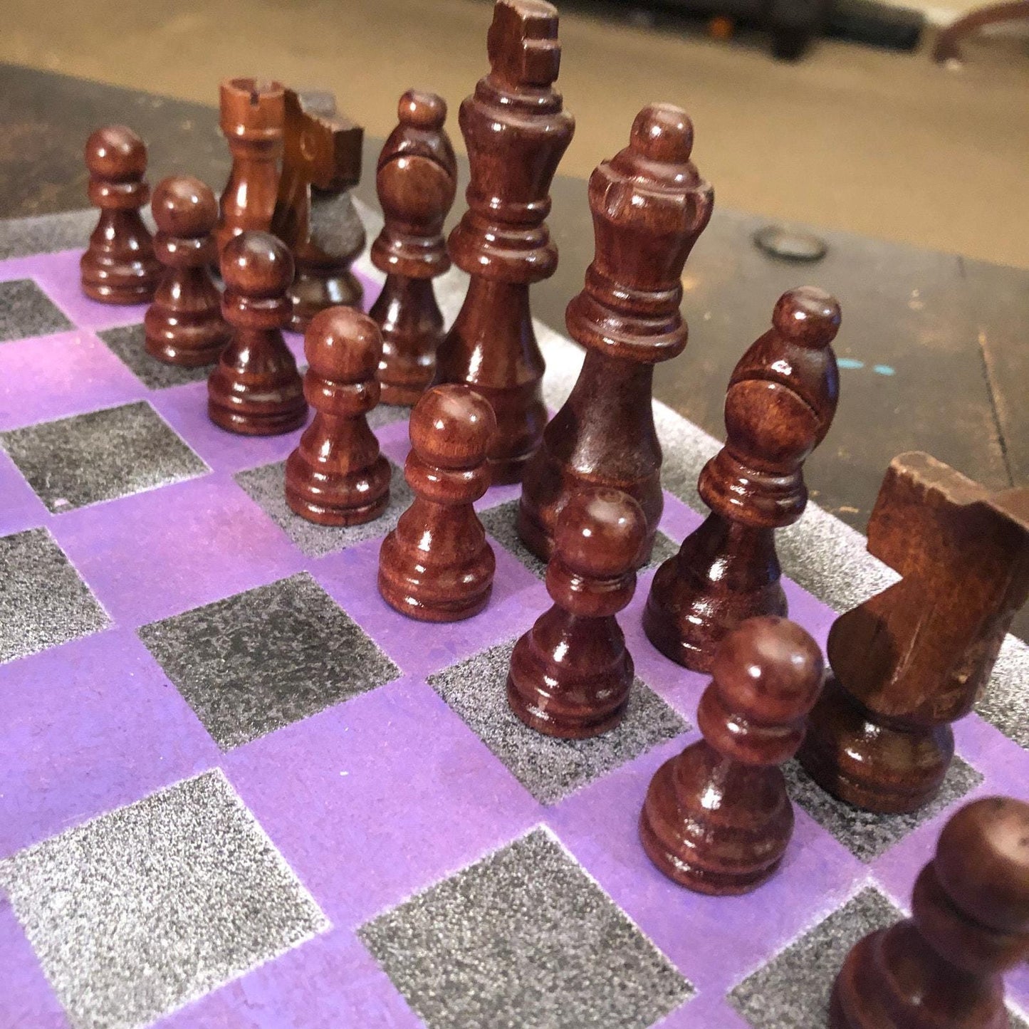 Chess Set - Midnight Purple