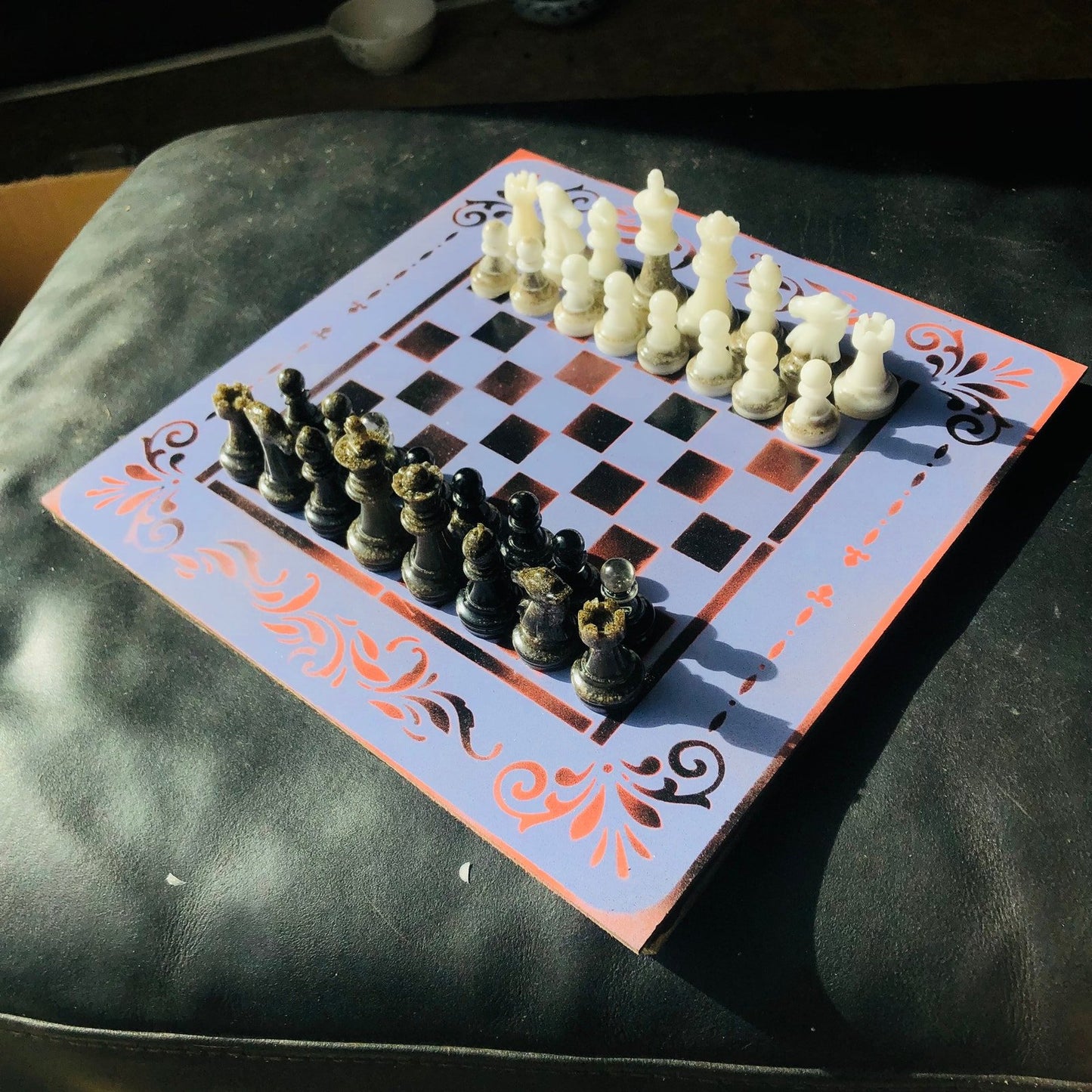 Chess Set - Classic Purple