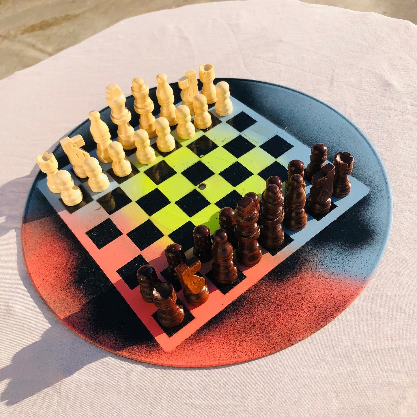 Vinyl Chess Set - Crazy Candy Edition