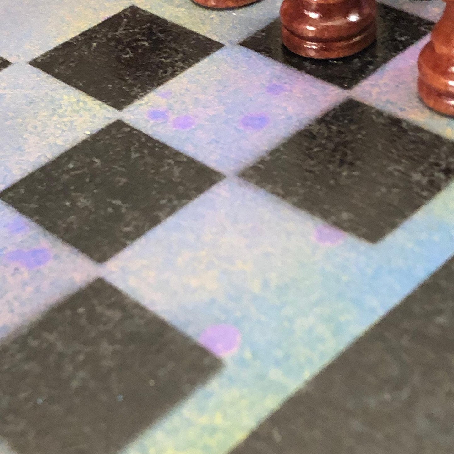 Chess Set - Blue Purple Mix