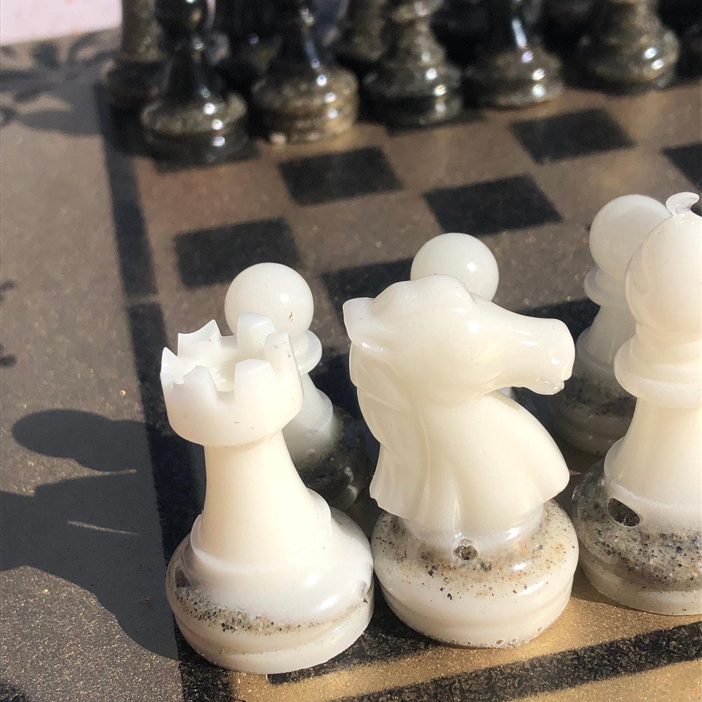 Chess Set - Black & Gold