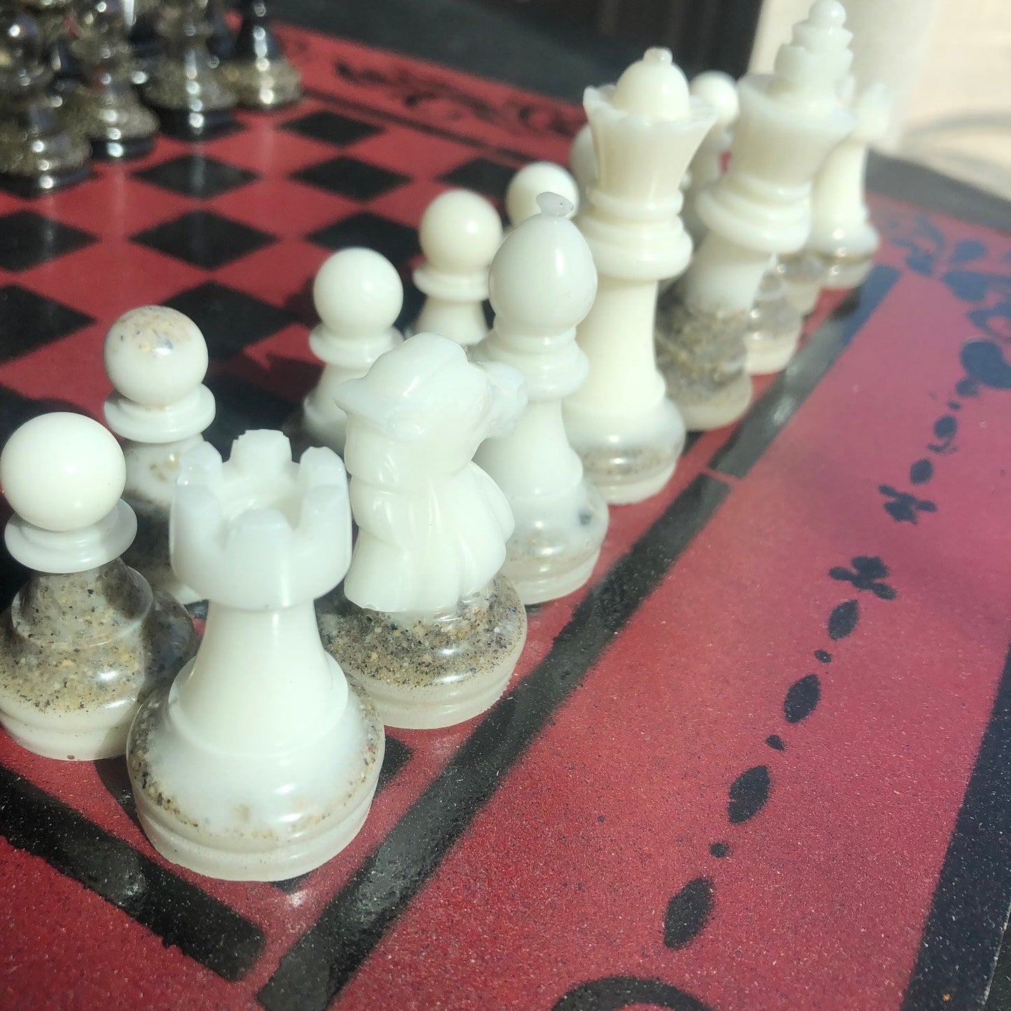 Chess Set - The King's Red