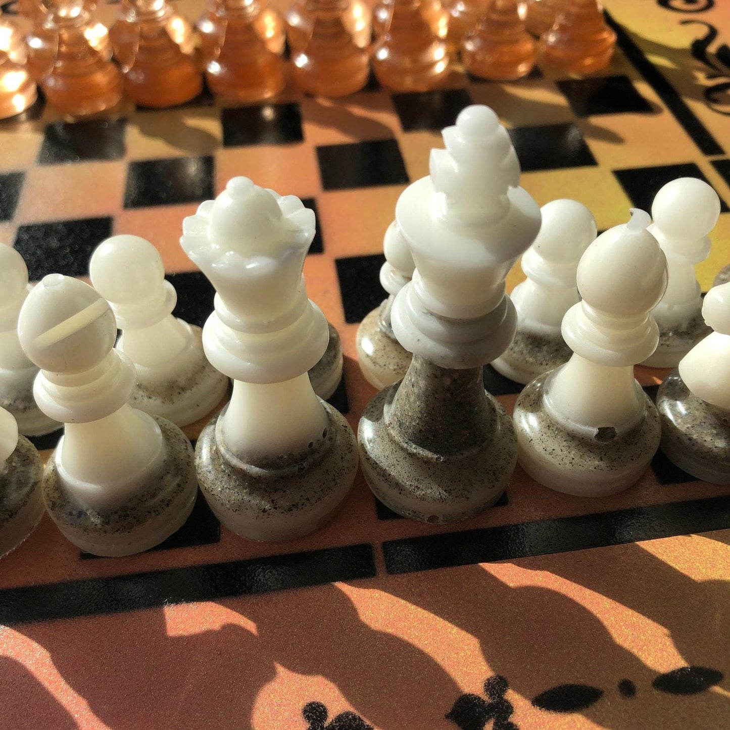 Chess Set - Sun Gold Royal