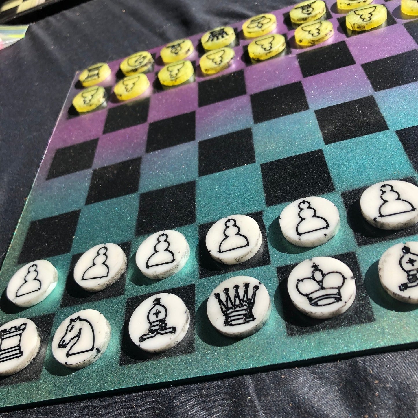 Chess Set - Alien Space