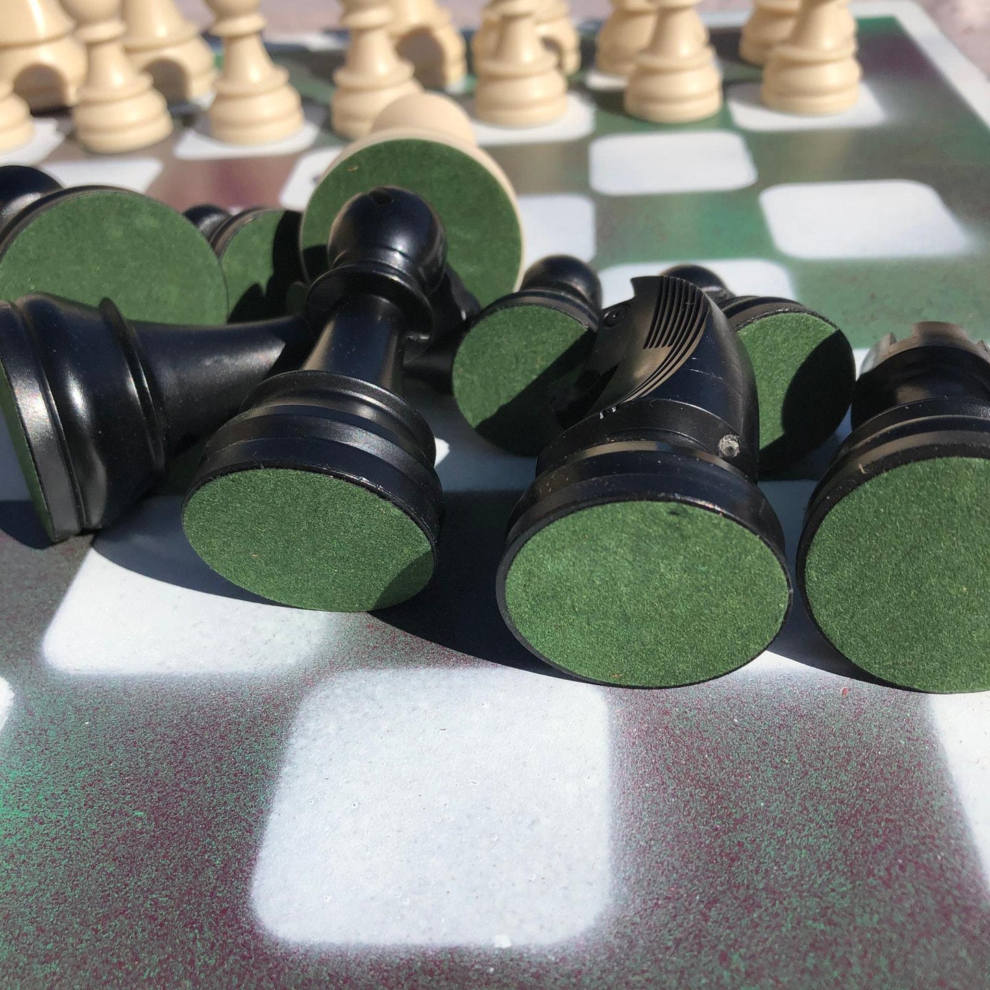 Large Chess Set - Gummy Green