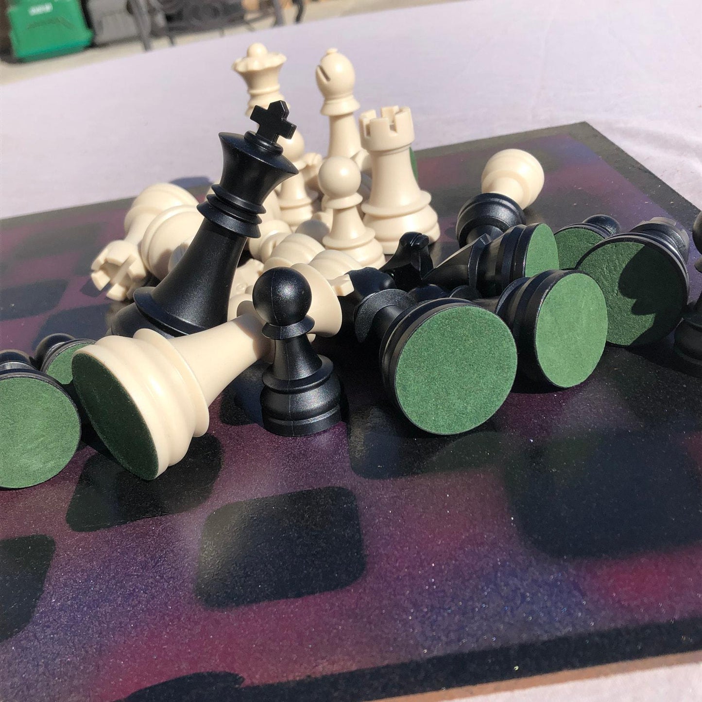 Large Chess Set - Mystic Purple