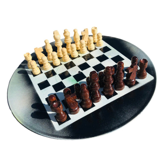 Vinyl Chess Set - Checkered Supreme