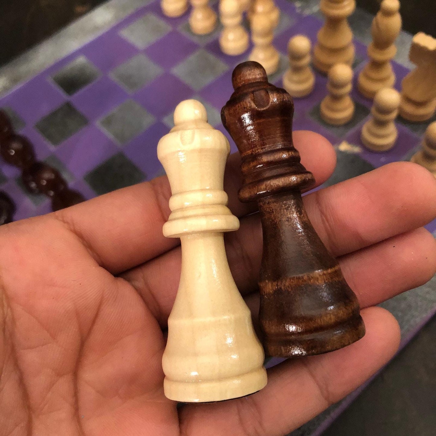 Chess Set - Midnight Purple