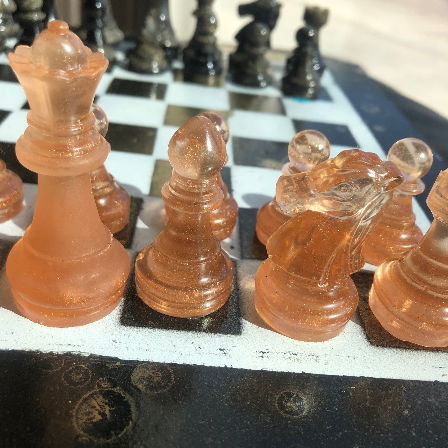 Chess Set - Golden Dust