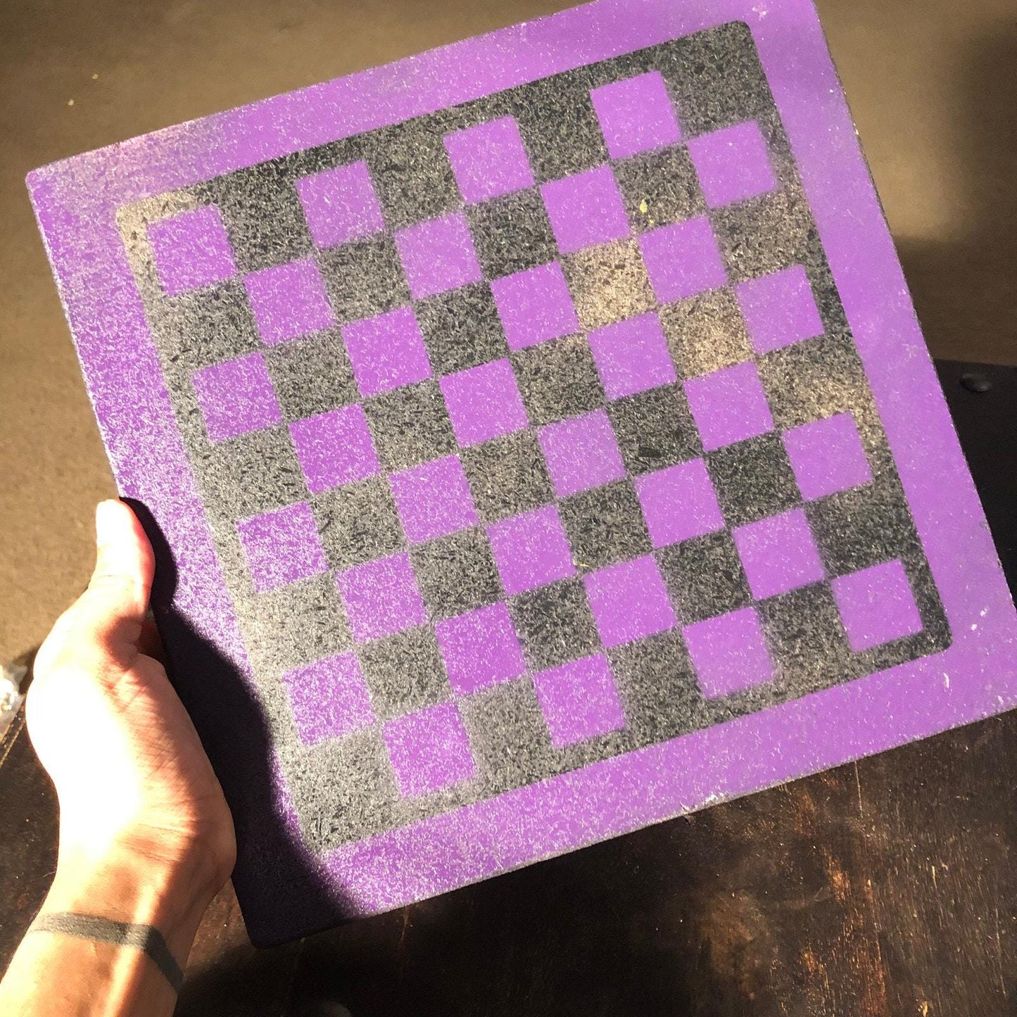 Chess Set - Dark Purple