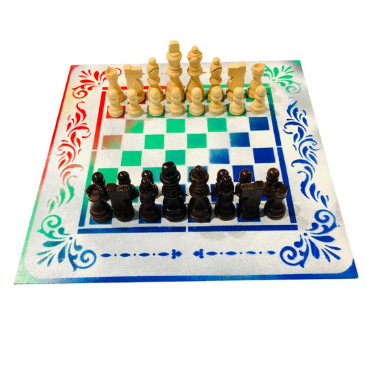 Chess Set - Rainbow Version