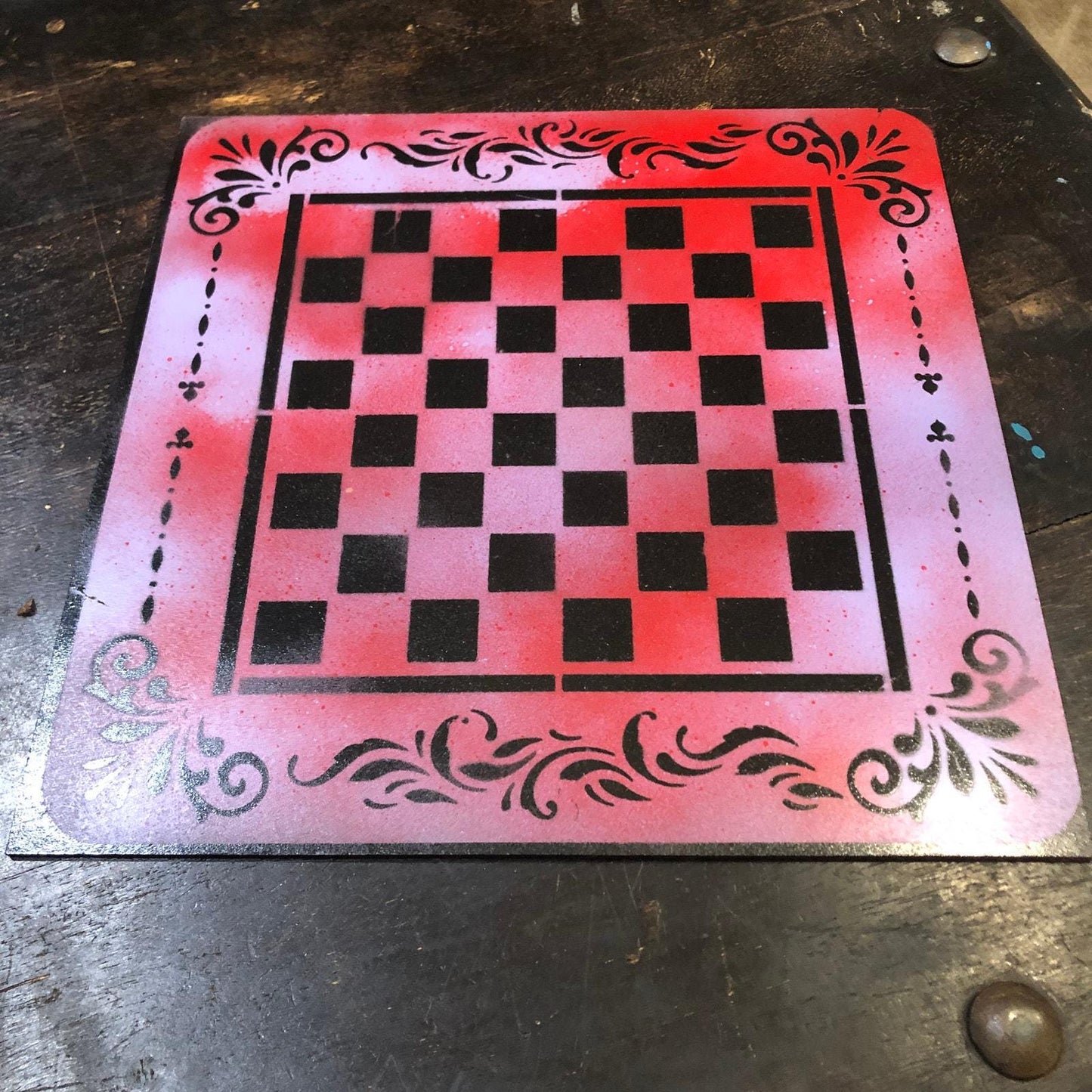 Chess Set - Purple Red Mix