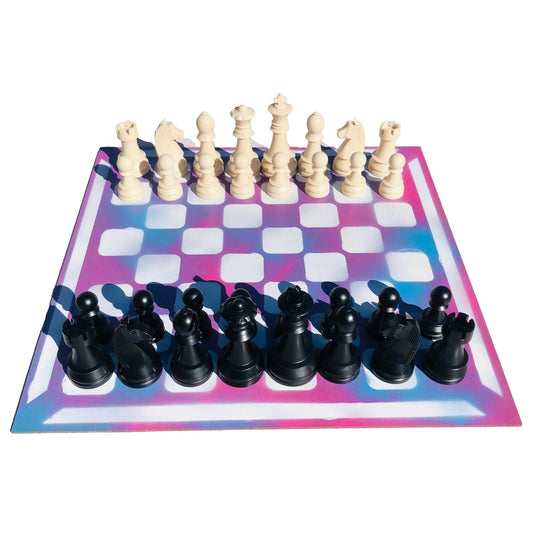 Large Chess Set - Piñata Pink