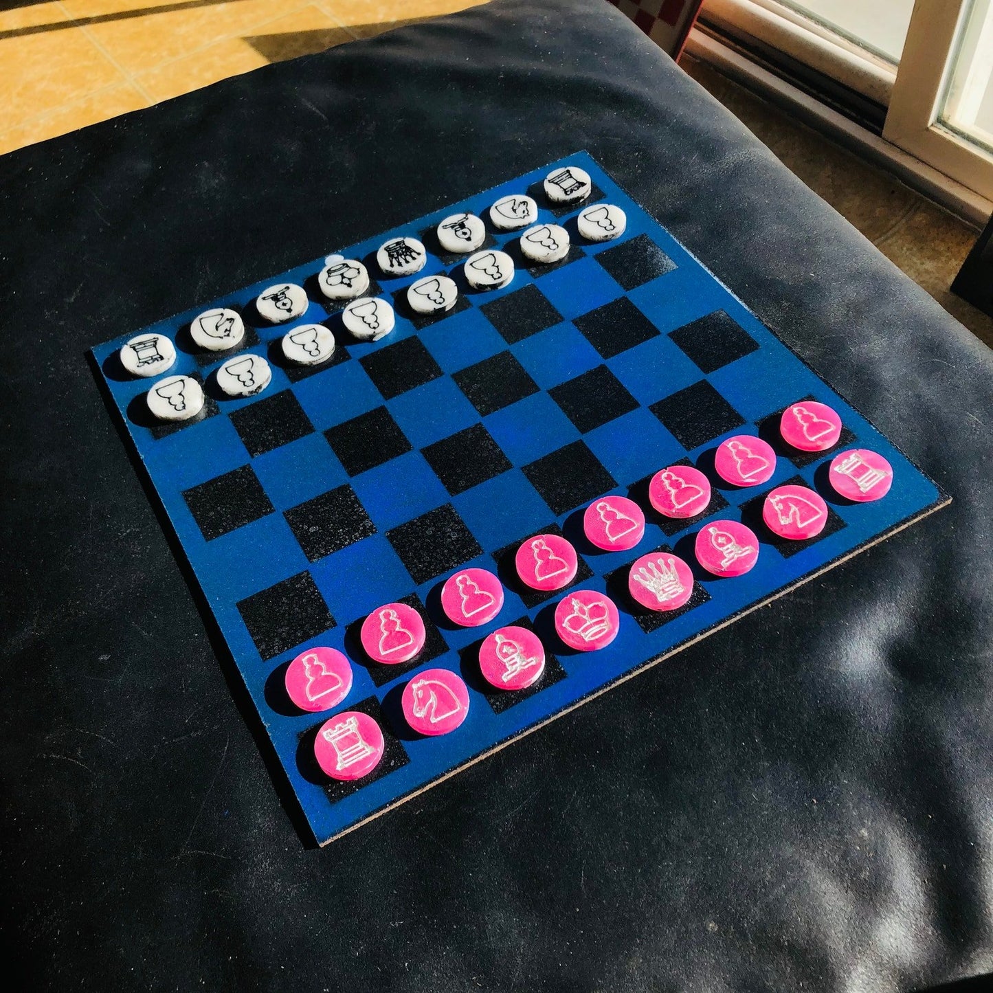 Chess Set - Prestigious Blue