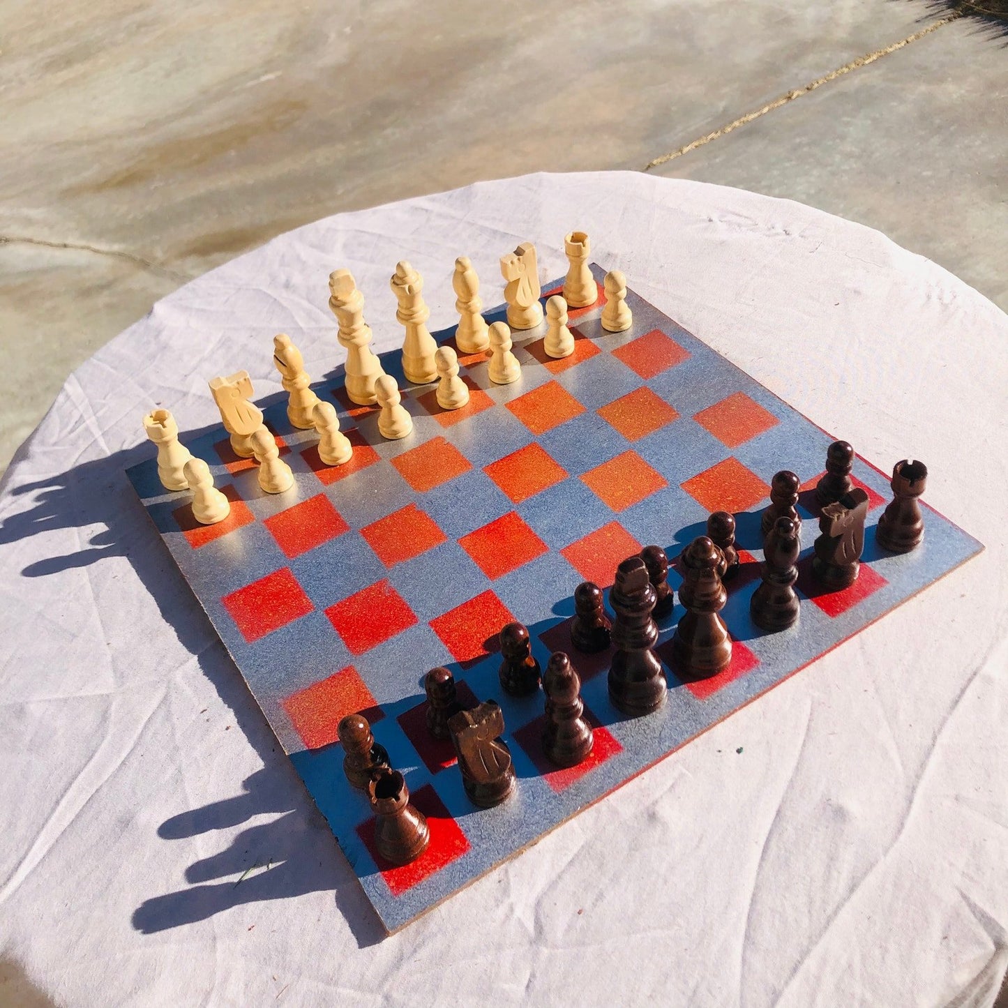 Chess Set - Robo Orange