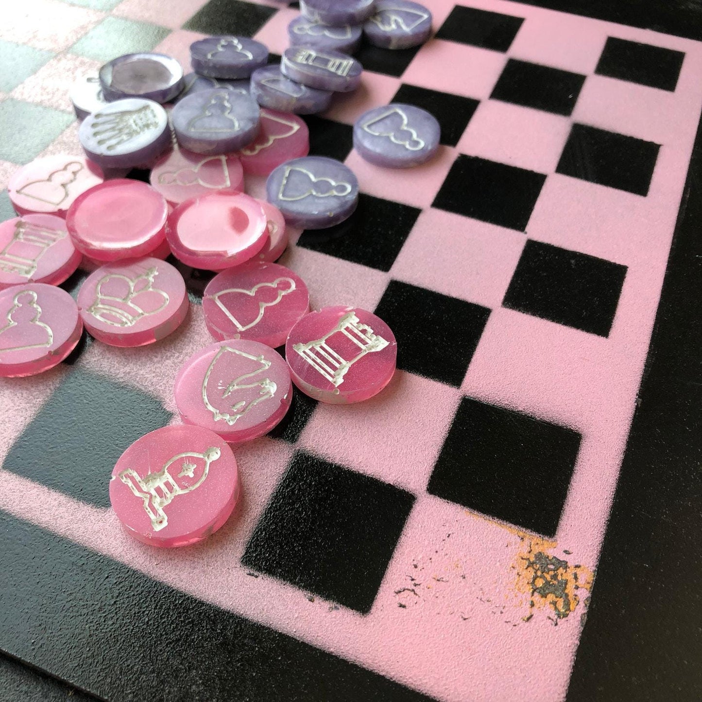 Chess Set - Cupcake Pink