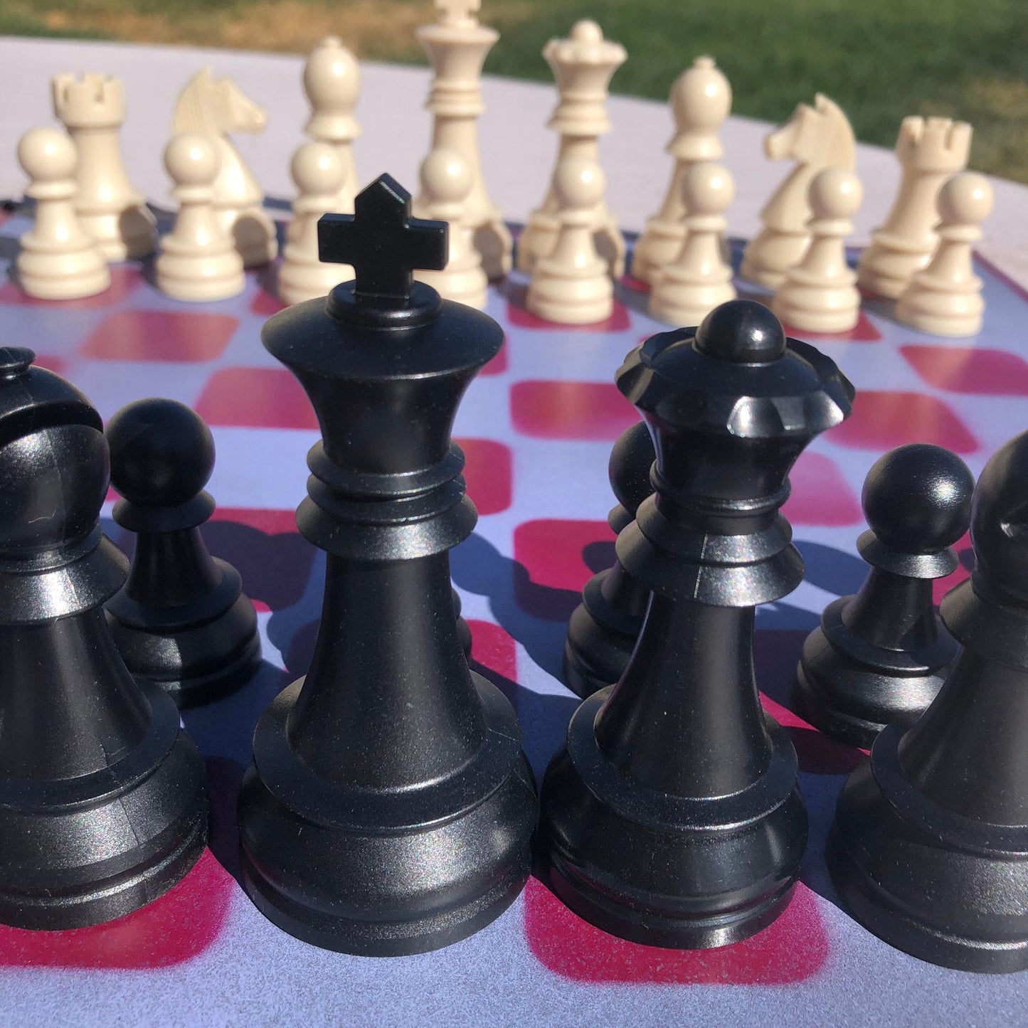 Large Chess Set - Purple Violet