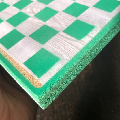 Scrapbook Chess Set - Green Mint