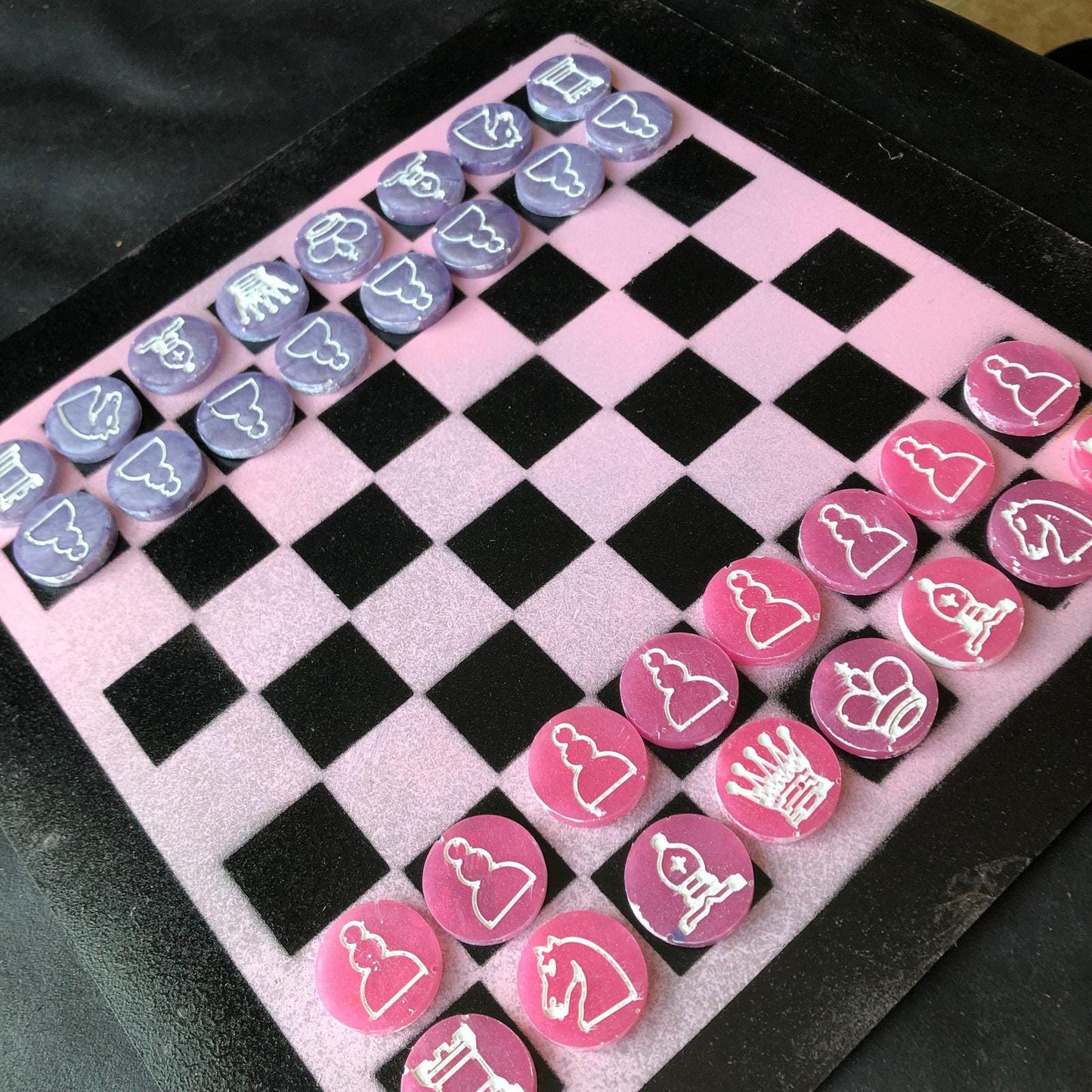 Chess Set - Cupcake Pink