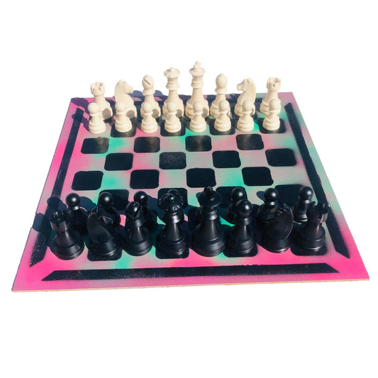 Large Chess Set - Color Blast