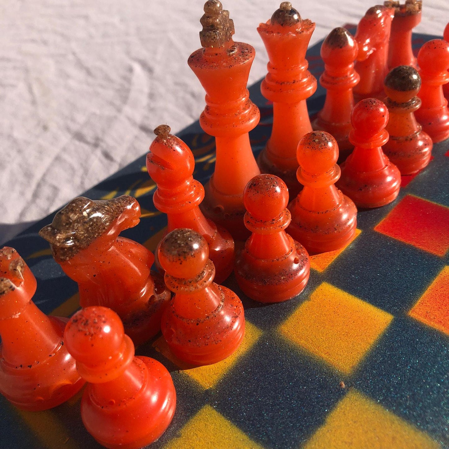 Chess Set - Deluxe Opal