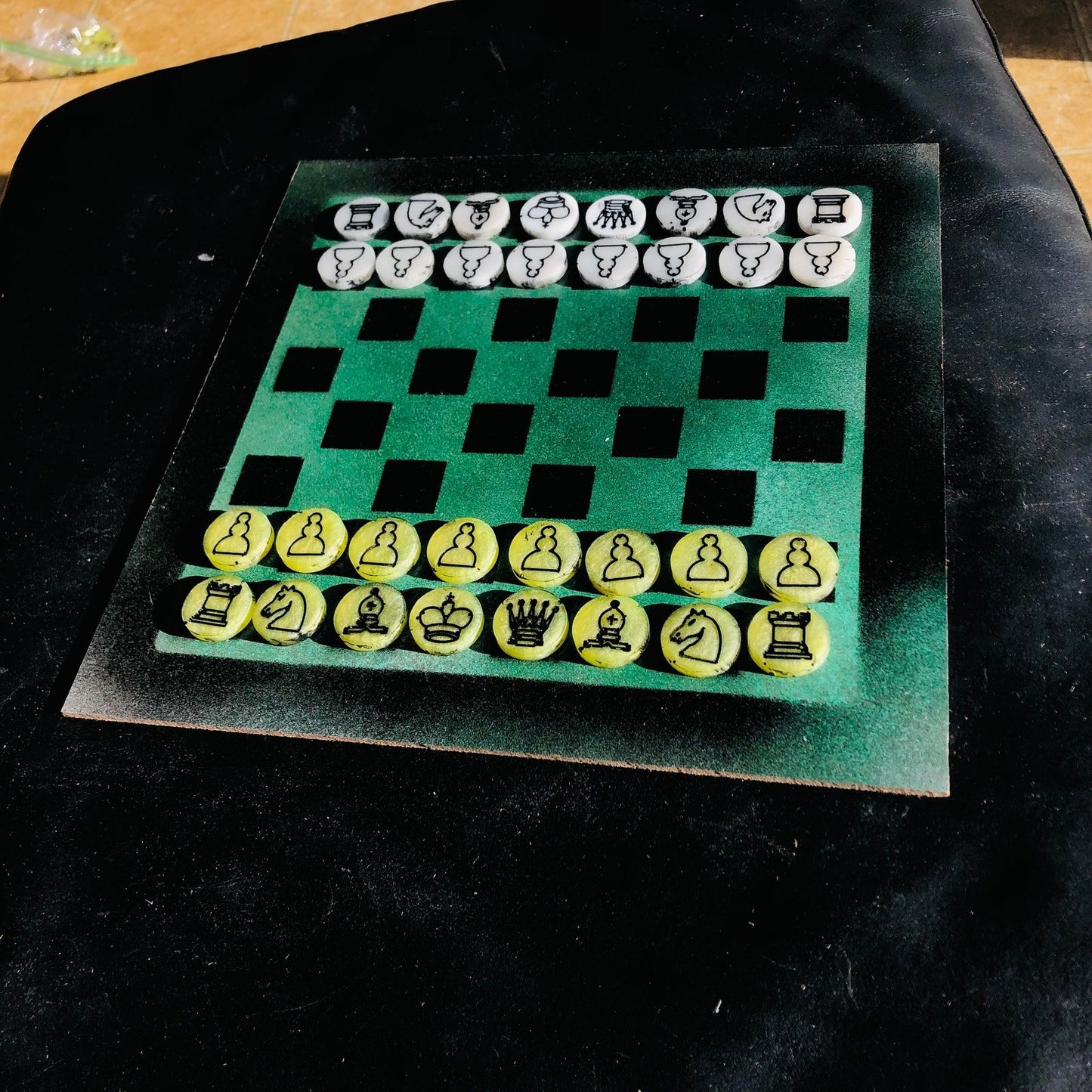 Chess Set - Deep Green