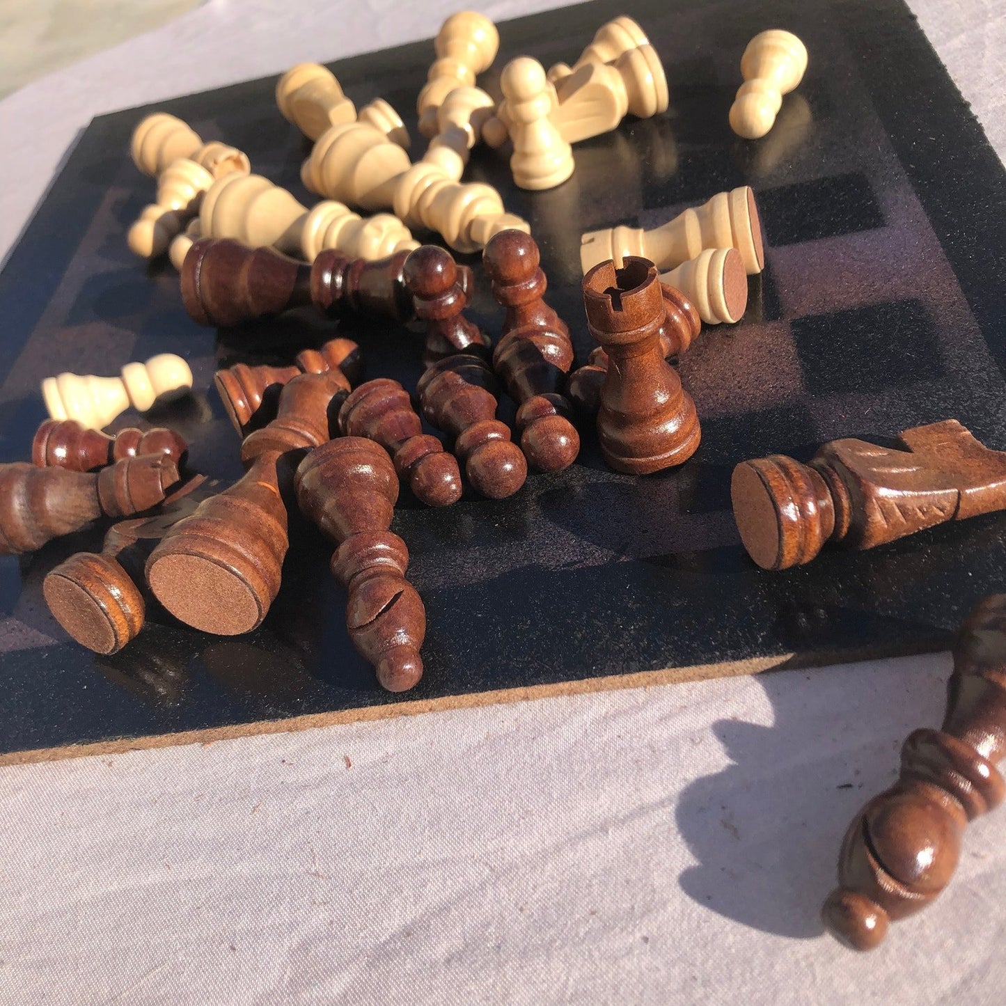 Chess Set - Dark Fools Gold