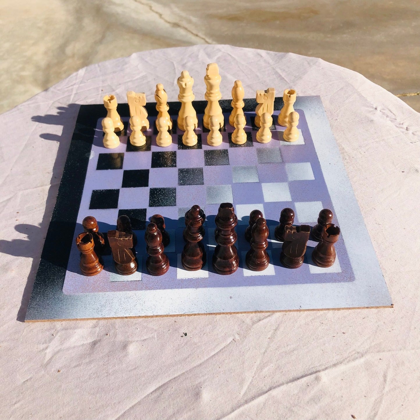 Chess Set - Purple Mist