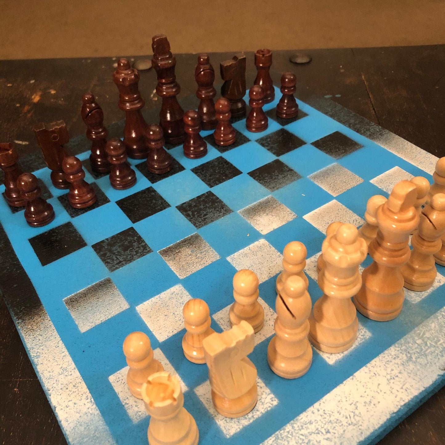 Chess Set - Blue Shade Edition