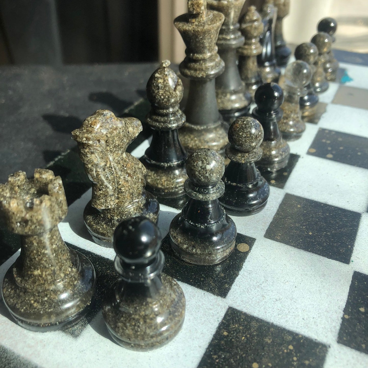 Chess Set - Golden Dust