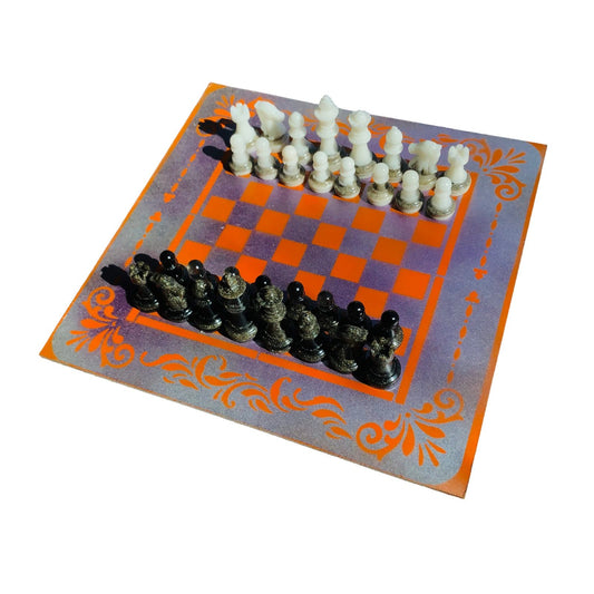 Chess Set - Orange Space