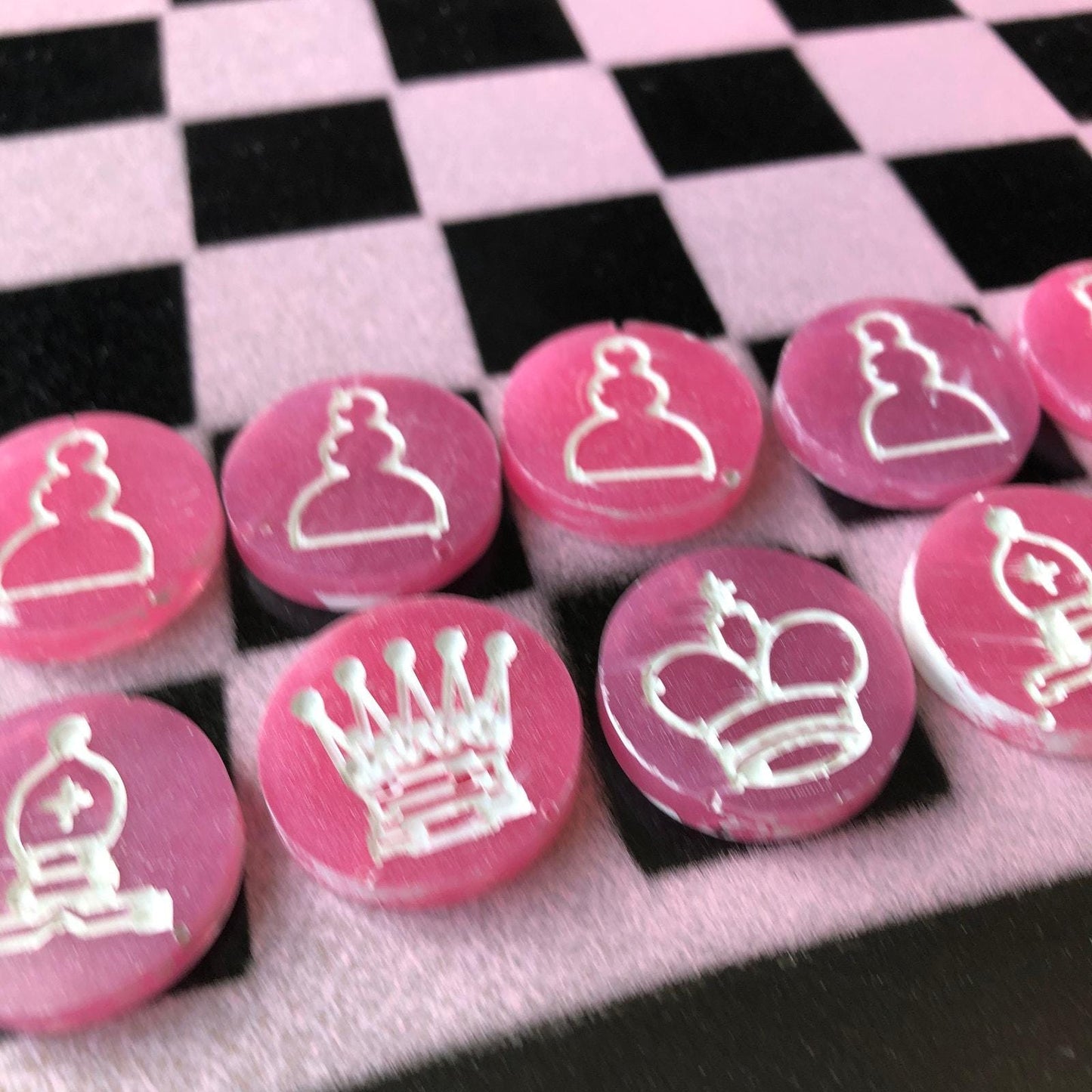 Chess Set - Cupcake Pink