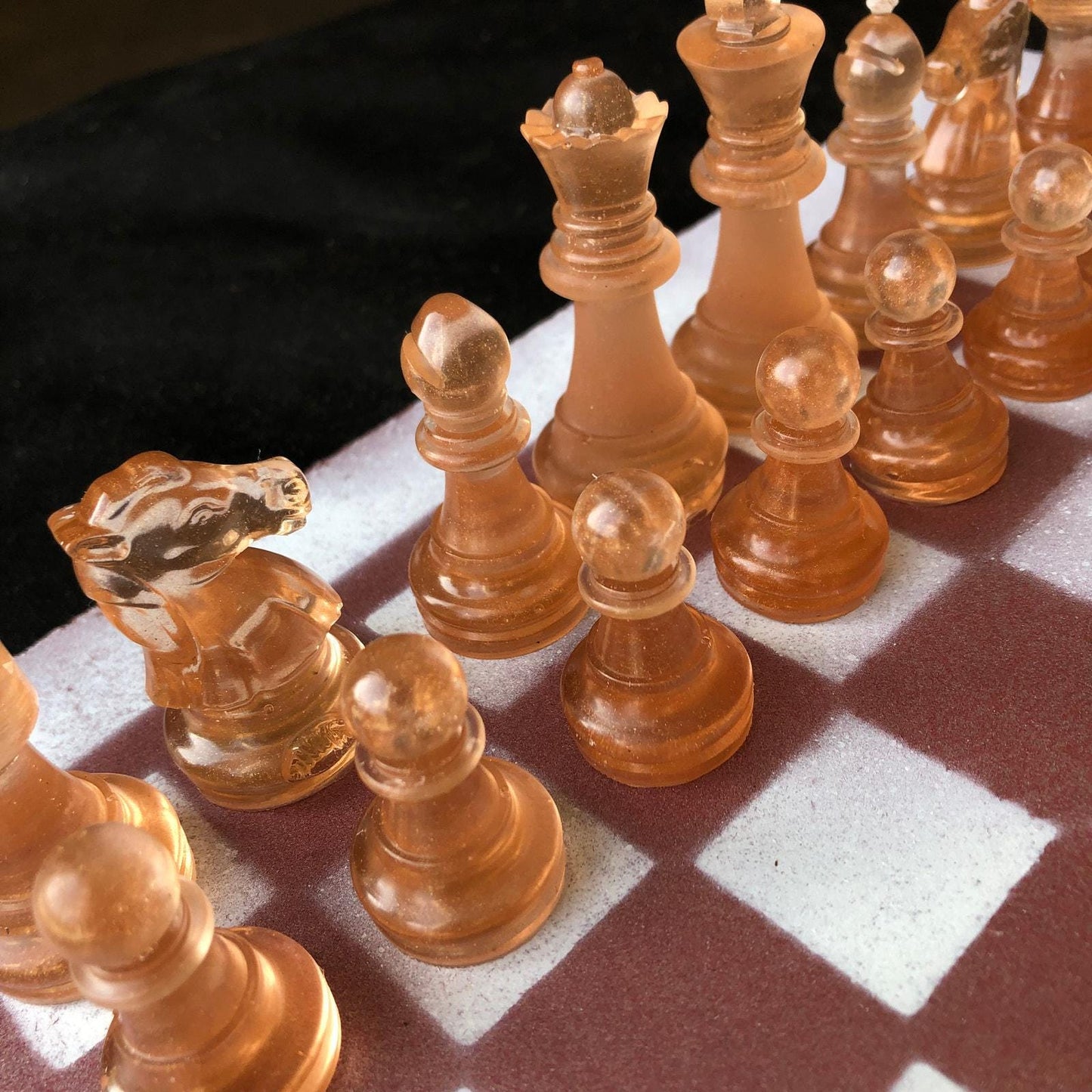 Chess Set - Fancy Rose Gold