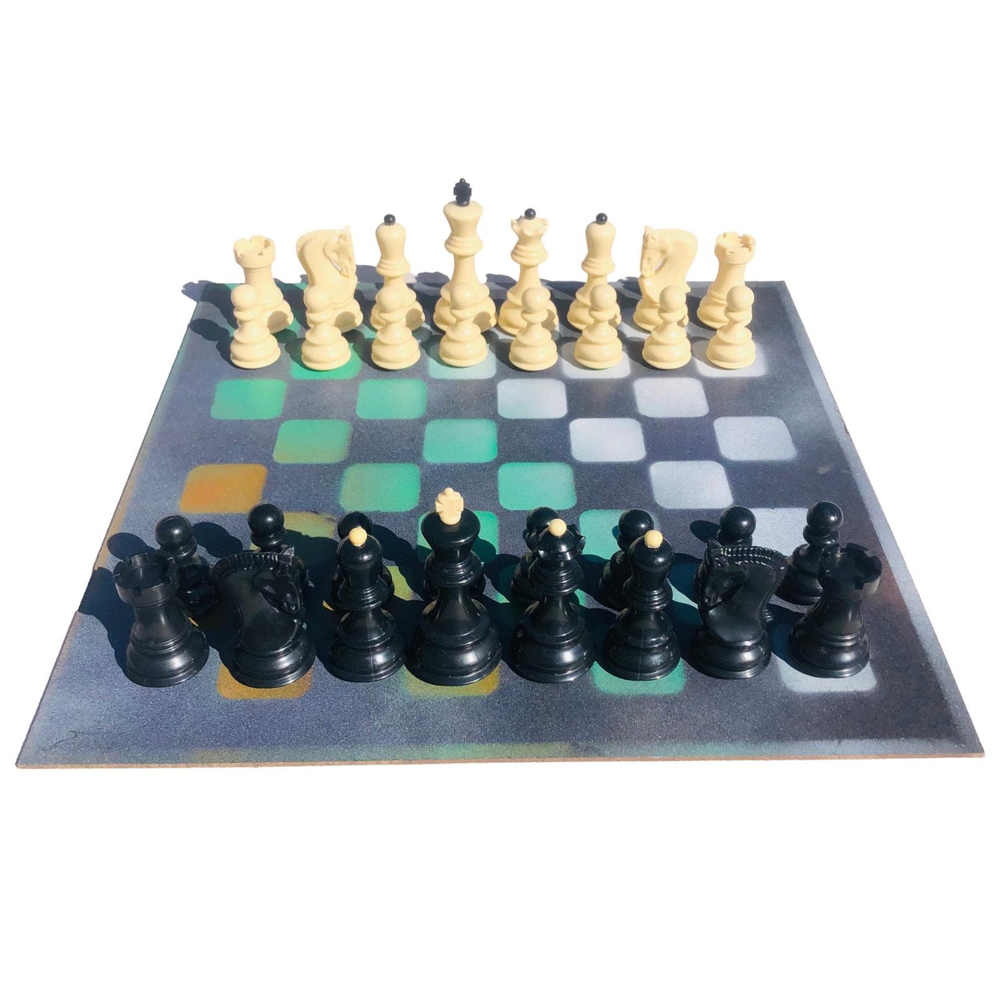 Large Chess Set - Black Mists