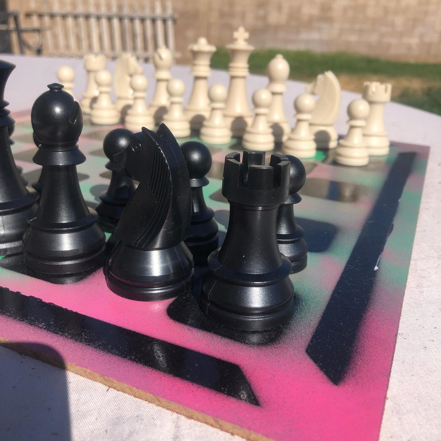 Large Chess Set - Color Blast