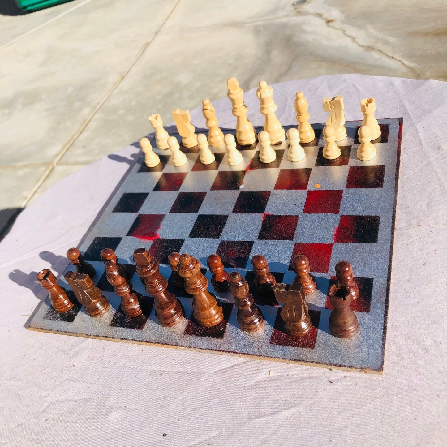 Chess Set - Robo Red