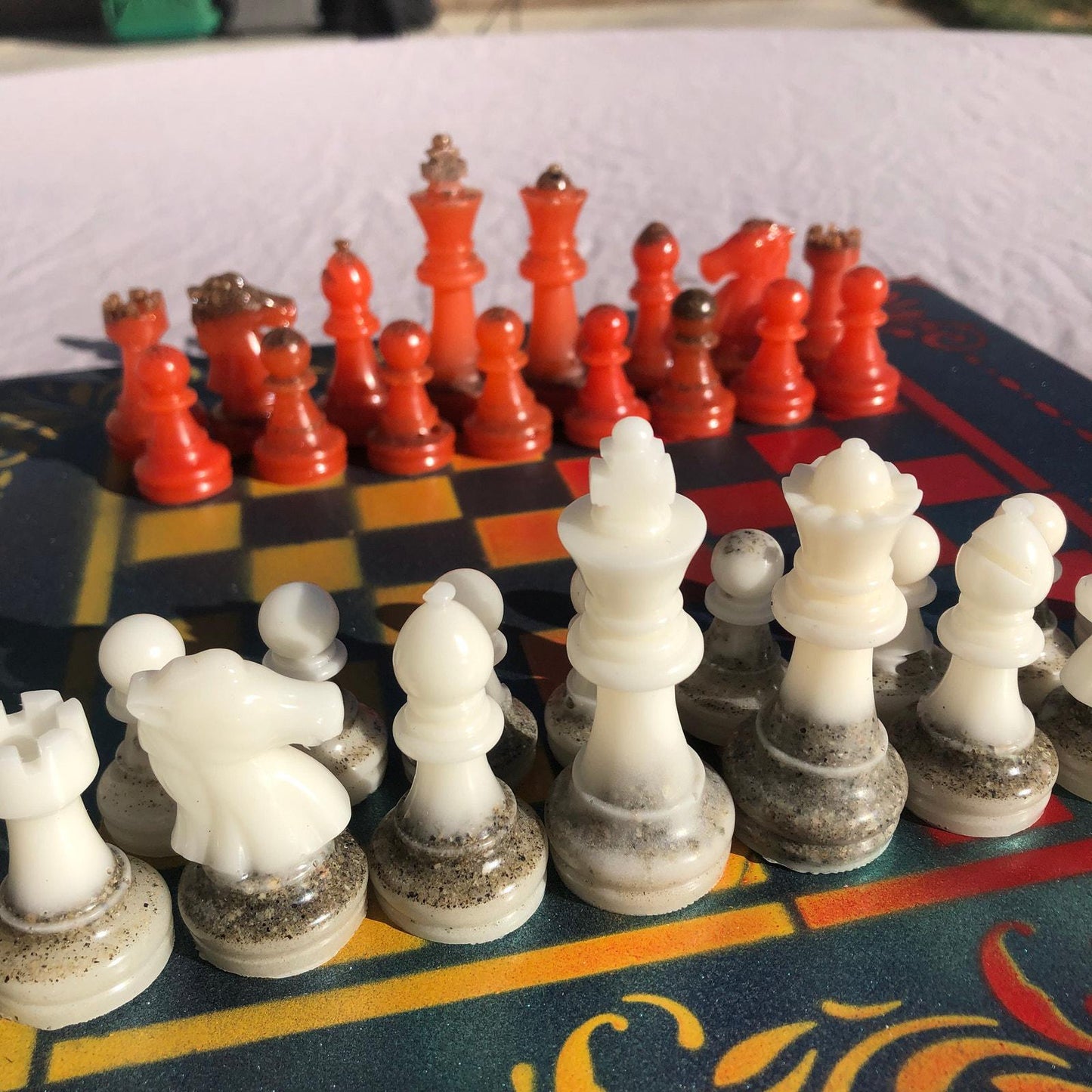 Chess Set - Deluxe Opal