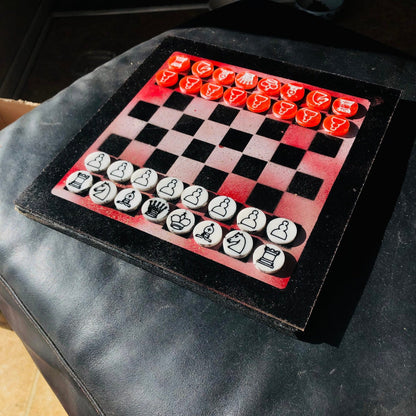 Chess Set - Supreme Red