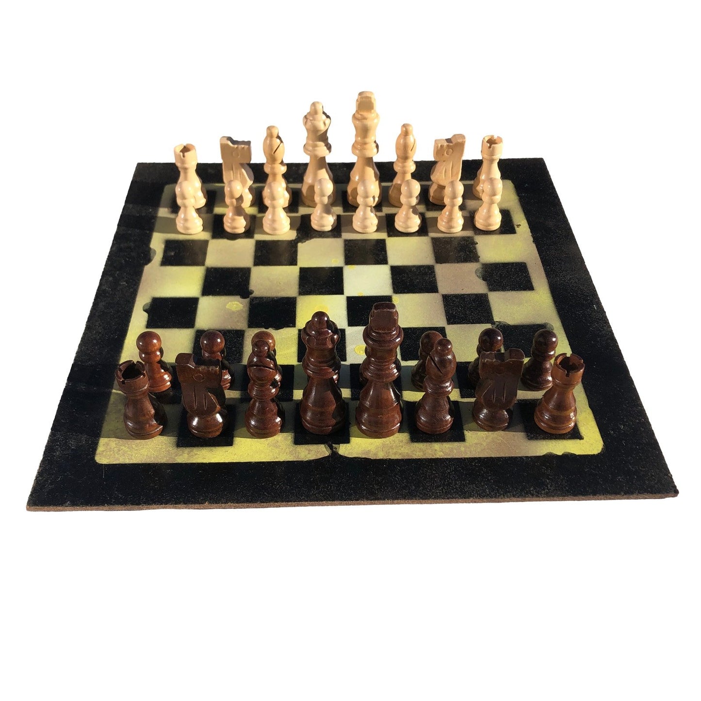 Chess Set - Dirty Green