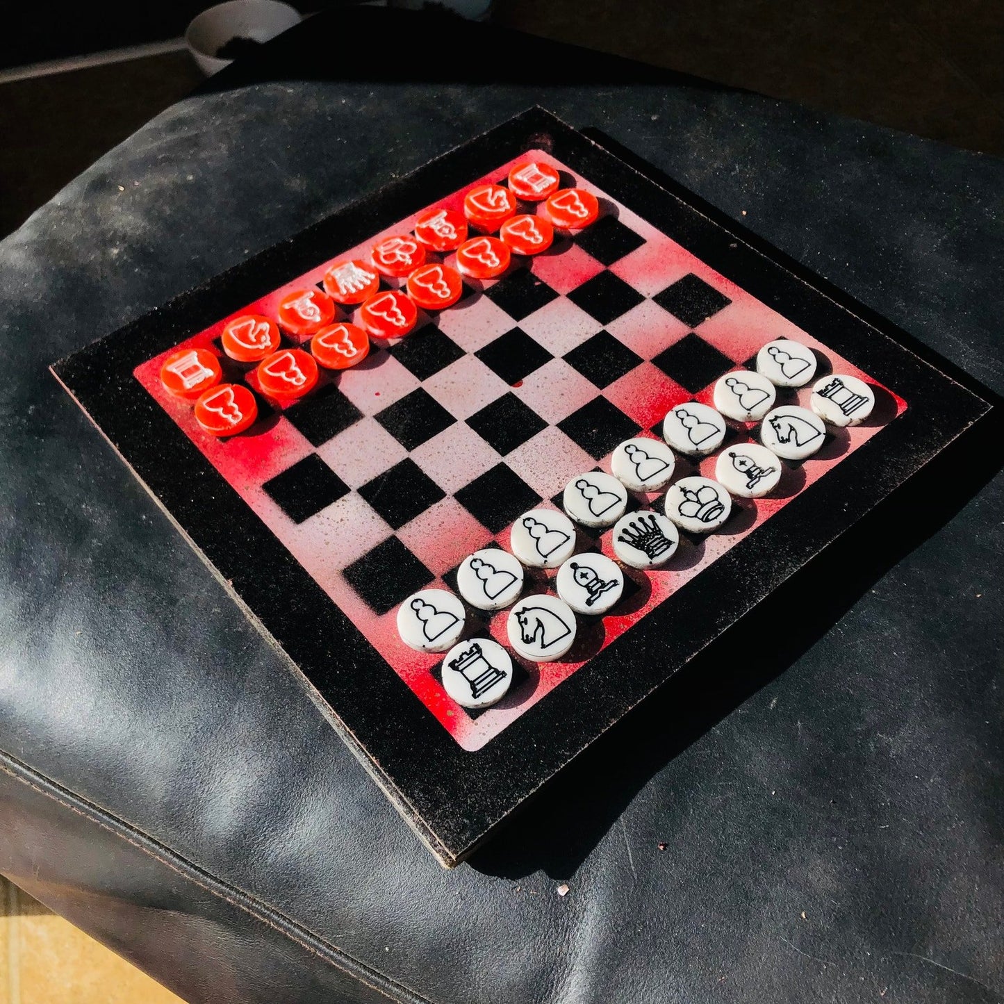 Chess Set - Supreme Red