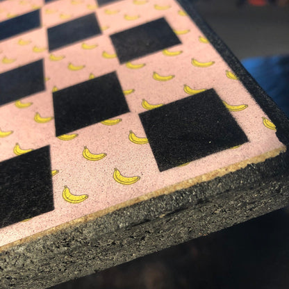 Scrapbook Chess Set - Pink Banana