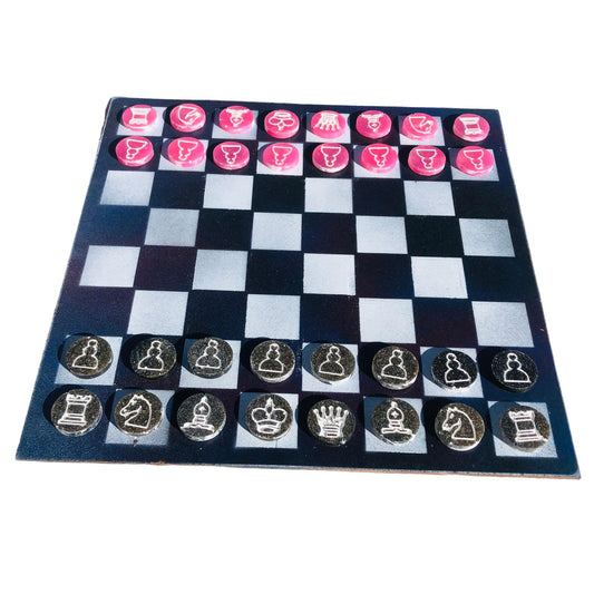 Chess Set - Hazel Purple